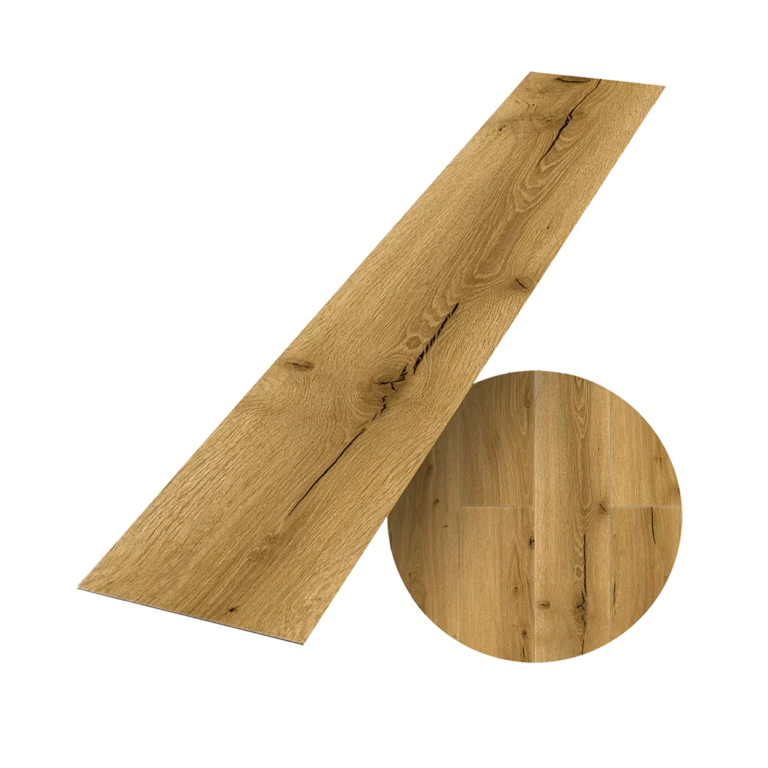 Decotec Rigid Klick-Vinyl Dekor Natural Oak in zeitloser, naturbelassener Holzoptik