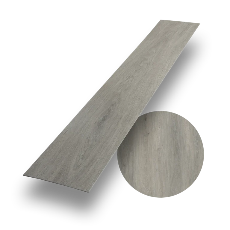 Decotec Rigid Klick-Vinyl Dekor Platin Grey in modernem, elegantem Grau